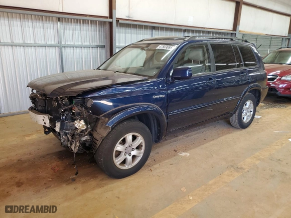 2002 Toyota Highlander with VIN JTEGF21A220032091, listed as a Copart auction lot 47563695 with 0 mi miles and Salvage Title. Bid and sale history available at carsss.com. Image 1.
