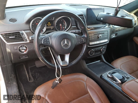 2019 Mercedes-Benz GLS with VIN 4JGDF6EE7KB231486, listed as a Copart auction lot 47985913 with 54,442 mi miles. Bid and sale history available at carsss.com. Image 8.