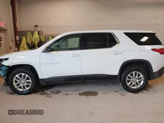 2021 Chevrolet Traverse LS with VIN 1GNERFKW8MJ166905, listed as a IAAI auction lot 42044937 with 96,542 mi miles and . Bid and sale history available at DreamBid. Image 15.
