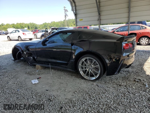 2017 Chevrolet Corvette Grand Sport 2LT with VIN 1G1YY2D71H5106768, listed as a Copart auction lot 51330795 with 40,897 mi miles and Salvage title. Bid and sale history available at DreamBid. Image 2.