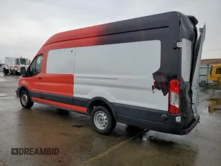 2022 Ford Transit Cargo with VIN 1FTBW3X89NKA31604, listed as a Copart auction lot 43710745 with 52,329 mi miles and Salvage title. Bid and sale history available at DreamBid. Image 2.