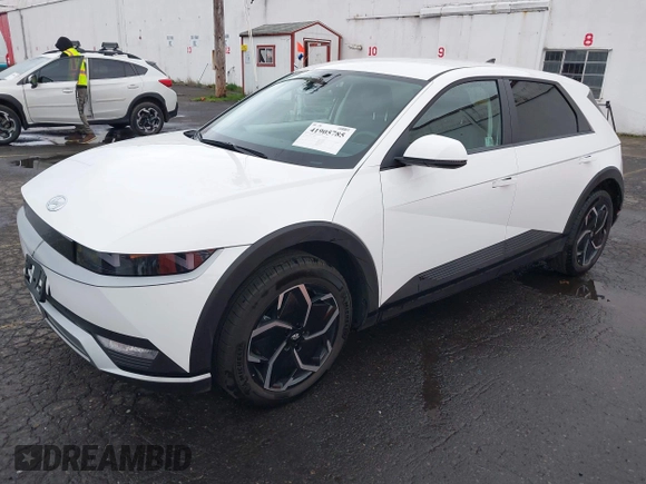 2024 Hyundai Ioniq 5 SEL with VIN KM8KNDDF5RU305186, listed as a IAAI auction lot 41905785 with 12,105 mi miles and . Bid and sale history available at DreamBid. Image 19.