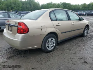 2005 Chevrolet Malibu with VIN 1G1ZS52F85F323760, listed as a Copart auction lot 73581344 with 0 mi miles and Salvage Title. Bid and sale history available at carsss.com. Image 3.