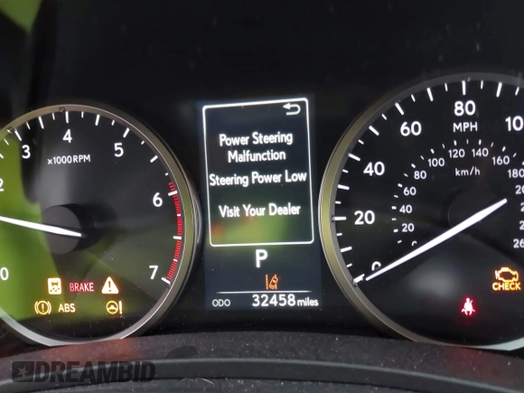 2019 Lexus NX with VIN JTJBARBZ0K2201715, listed as a IAAI auction lot 41882808 with 32,458 mi miles. Bid and sale history available at carsss.com. Image 7.