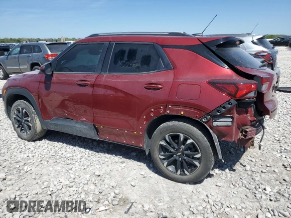 2022 Chevrolet TrailBlazer LT with VIN KL79MPSLXNB064051, listed as a Copart auction lot 56062565 with 51,076 mi miles and Clean Title. Bid and sale history available at DreamBid. Image 2.