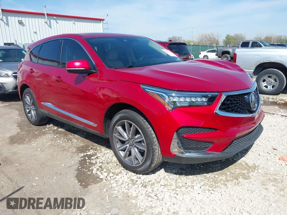 2021 Acura RDX Technology z VIN 5J8TC1H56ML021161, wystawiony jako IAAI lot #41963967 z przebiegiem 52 545 mil mil oraz . Historia ofert i sprzedaży dostępna na DreamBid. Obrazek 1.