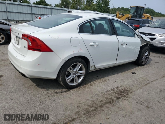 2015 Volvo S60 T5 Drive-E Premier with VIN YV126MFK7F1361049, listed as a Copart auction lot 64773613 with 81,329 mi miles. Bid and sale history available at carsss.com. Image 3.