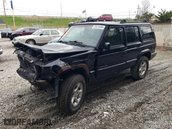 2001 Jeep Cherokee Sport с VIN 1J4FF48S31L615450, выставлен на аукционе Copart как лот 55835585 с пробегом 246 694 миль миль и Списание • Salvage title. История ставок и продаж доступна на DreamBid. Изображение 1.
