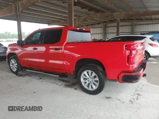 2022 Chevrolet Silverado 1500 Custom with VIN 3GCPWBEK3NG174845, listed as a Copart auction lot 53875515 with 40,868 mi miles and Salvage Title. Bid and sale history available at DreamBid. Image 2.