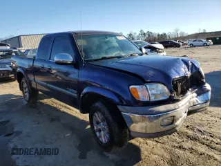 2000 Toyota Tundra SR5 with VIN 5TBRT3416YS010746, listed as a Copart auction lot 41377025 with 252,142 mi miles and Salvage Title. Bid and sale history available at DreamBid. Image 4.