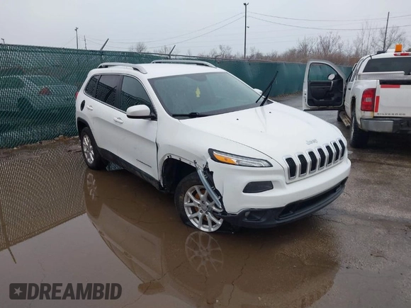 2016 Jeep Cherokee Latitude with VIN 1C4PJMCB3GW193834, listed as a IAAI auction lot 41675853 with 149,296 mi miles. Bid and sale history available at carsss.com. Image 1.