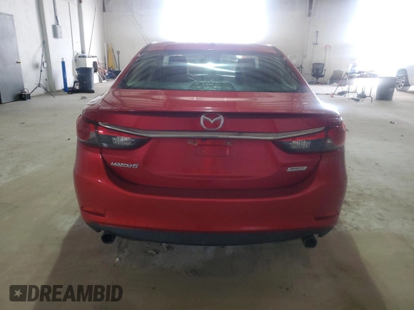 2014 Mazda 6 i Grand Touring with VIN JM1GJ1W63E1125735, listed as a Copart auction lot 48177725 with Not Provided miles and Salvage Title. Bid and sale history available at DreamBid. Image 6.