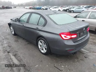 2016 BMW 3 Series 328i xDrive with VIN WBA8E3G59GNU02424, listed as a IAAI auction lot 41082258 with 55,801 mi miles. Bid and sale history available at carsss.com. Image 3.