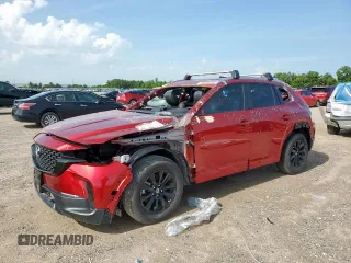 2025 Mazda CX-50 S Select with VIN 7MMVABAM2SN332351, listed as a Copart auction lot 60495185 with 493 mi miles and Salvage title. Bid and sale history available at DreamBid. Image 1.