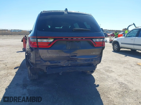 2016 Dodge Durango Limited with VIN 1C4RDJDG9GC433365, listed as a IAAI auction lot 41751149 with 199,547 mi miles and . Bid and sale history available at DreamBid. Image 6.