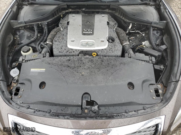 2017 Infiniti Q70L 3.7 with VIN JN1BY1PR9HM210552, listed as a Copart auction lot 47819325 with 50,847 mi miles and Salvage Title. Bid and sale history available at carsss.com. Image 11.