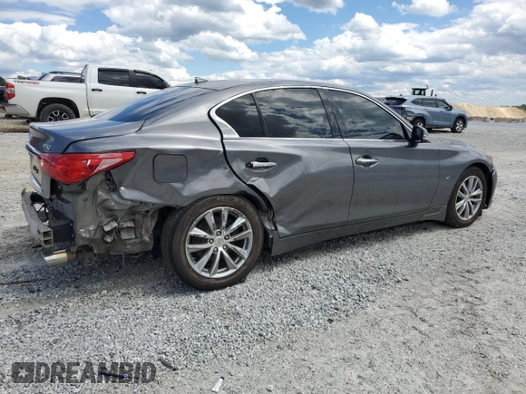 2015 Infiniti Q50 Premium with VIN JN1BV7AP5FM340151, listed as a Copart auction lot 55760705 with 113,794 mi miles and Clean Title. Bid and sale history available at DreamBid. Image 3.