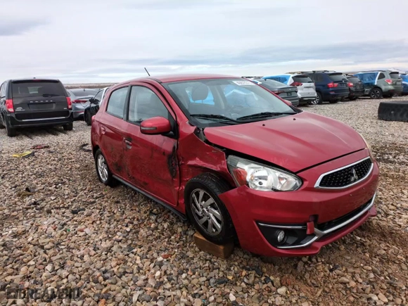2017 Mitsubishi Mirage SE with VIN ML32A4HJ8HH002234, listed as a Copart auction lot 49876515 with 84,421 mi miles and Salvage Title. Bid and sale history available at carsss.com. Image 13.