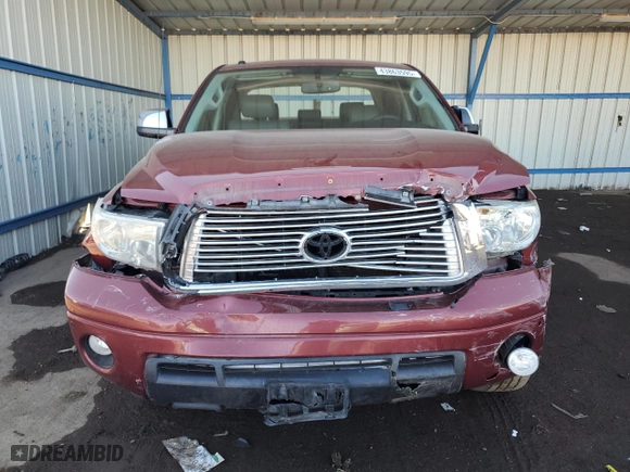 2010 Toyota Tundra 4WD Truck LTD with VIN 5TFHW5F18AX120670, listed as a Copart auction lot 43863595 with 164,973 mi miles and Salvage Title. Bid and sale history available at carsss.com. Image 5.