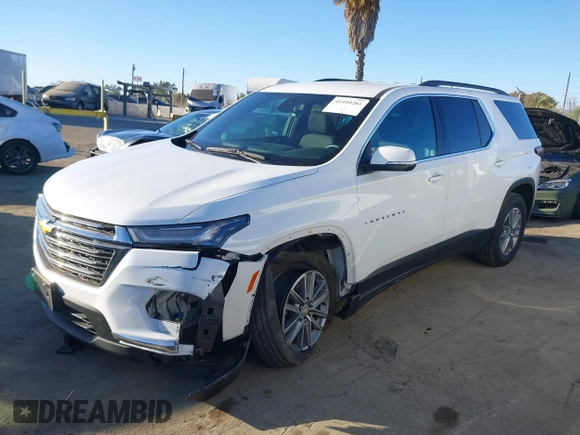 2023 Chevrolet Traverse LT Cloth with VIN 1GNERGKW4PJ235325, listed as a IAAI auction lot 41410261 with 19,918 mi miles. Bid and sale history available at carsss.com. Image 2.