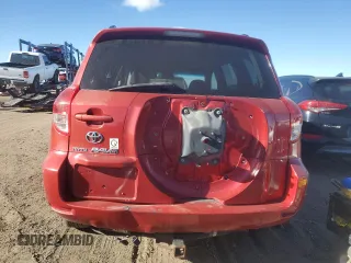 2008 Toyota RAV4 with VIN JTMZK33V886010343, listed as a Copart auction lot 87068124 with 225,711 mi miles and Salvage Title. Bid and sale history available at carsss.com. Image 6.