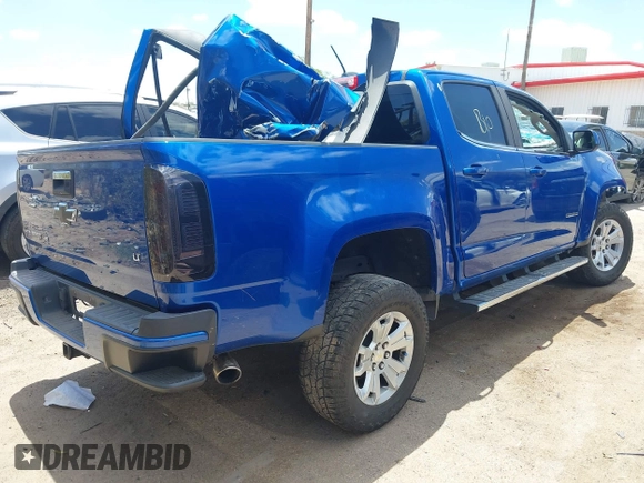 2019 Chevrolet Colorado 2WD LT with VIN 1GCGSCEN1K1305373, listed as a IAAI auction lot 42708560 with Not provided miles and . Bid and sale history available at DreamBid. Image 4.