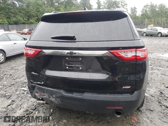 2021 Chevrolet Traverse RS with VIN 1GNEVJKW9MJ120773, listed as a Copart auction lot 64300084 with 82,397 mi miles and Salvage Title. Bid and sale history available at carsss.com. Image 6.