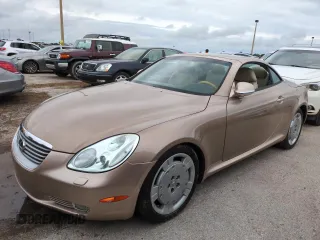 2003 Lexus SC 430 with VIN JTHFN48YX30043941, listed as a Copart auction lot 74352394 with Not Provided miles and Salvage Title. Bid and sale history available at DreamBid. Image 1.