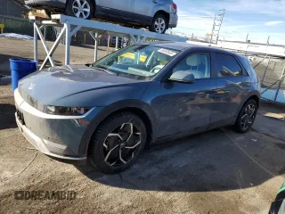 2023 Hyundai Ioniq 5 SEL with VIN KM8KNDAF3PU206268, listed as a Copart auction lot 46668565 with 27,155 mi miles and Salvage title. Bid and sale history available at DreamBid. Image 1.