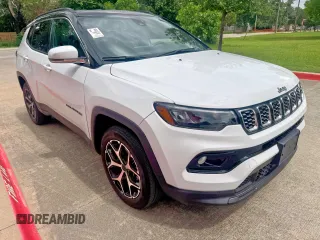 2025 Jeep Compass Limited with VIN 3C4NJDCNXST546294, listed as a Copart auction lot 59794675 with 1,579 mi miles and Salvage title. Bid and sale history available at DreamBid. Image 1.