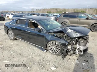 2021 Audi A8 with VIN WAU8DAF87MN025767, listed as a Copart auction lot 39482913 with 0 mi miles. Bid and sale history available at carsss.com. Image 4.
