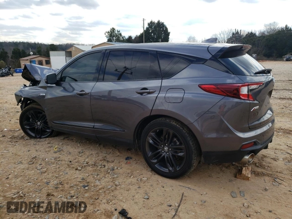 2019 Acura RDX w/A-Spec Pkg with VIN 5J8TC1H66KL014684, listed as a Copart auction lot 42556565 with 96,793 mi miles and Salvage title. Bid and sale history available at DreamBid. Image 2.