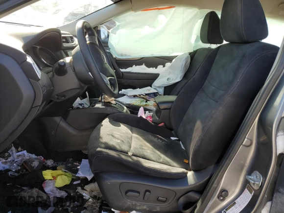 2016 Nissan Rogue SV with VIN JN8AT2MV3GW153593, listed as a Copart auction lot 45297925 with Not Provided miles and Salvage Title. Bid and sale history available at DreamBid. Image 7.