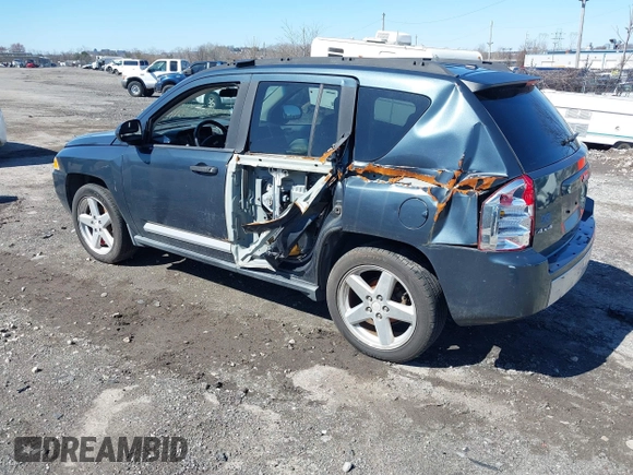 2007 Jeep Compass Limited with VIN 1J8FF57W07D274004, listed as a IAAI auction lot 41853934 with 155,543 mi miles. Bid and sale history available at carsss.com. Image 3.