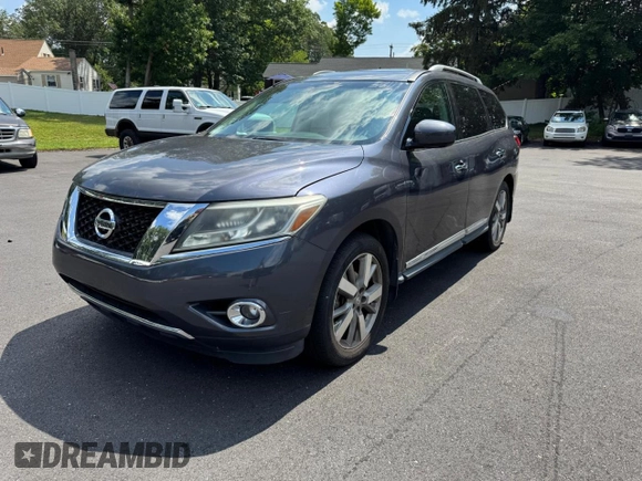2014 Nissan Pathfinder S с VIN 5N1AR2MM9EC680436, выставлен на аукционе Copart как лот 65175545 с пробегом 142 394 миль миль и Чистый • Clean title. История ставок и продаж доступна на DreamBid. Изображение 1.