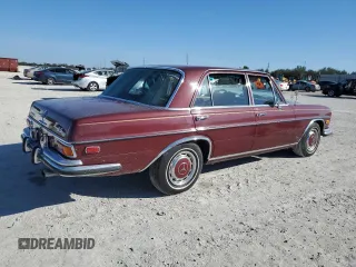 1973 Mercedes-Benz C z VIN 10806812018067, wystawiony jako Copart lot #43207885 z przebiegiem 58 302 mil mil oraz Szkoda całkowita • Salvage title. Historia ofert i sprzedaży dostępna na DreamBid. Obrazek 3.