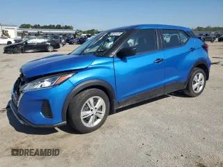 2024 Nissan Kicks S with VIN 3N1CP5BVXRL567527, listed as a Copart auction lot 53576135 with 12,327 mi miles and Salvage title. Bid and sale history available at DreamBid. Image 1.