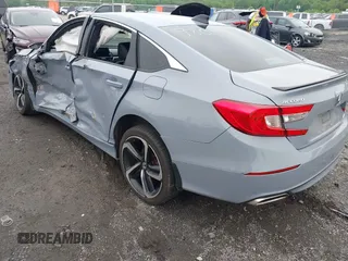 2021 Honda Accord Sport with VIN 1HGCV1F38MA099805, listed as a IAAI auction lot 42251724 with 78,645 mi miles and . Bid and sale history available at DreamBid. Image 3.