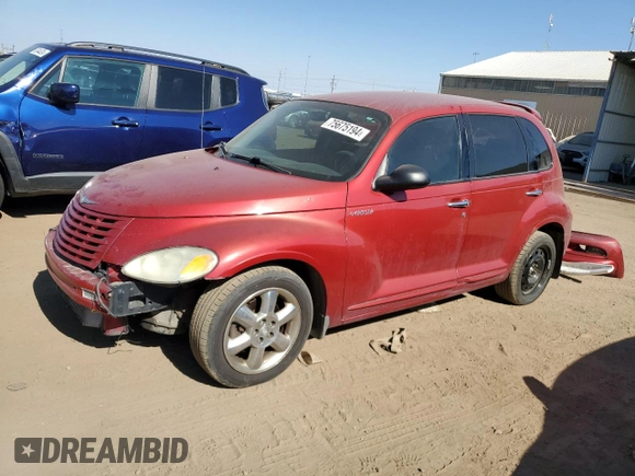 2004 Chrysler PT Cruiser with VIN 3C4FY588X4T238344, listed as a Copart auction lot 75675194 with 156,081 mi miles and Salvage Title. Bid and sale history available at DreamBid. Image 1.