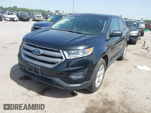 2015 Ford Edge SE z VIN 2FMTK3G83FBB52782, wystawiony jako IAAI lot #42257635 z przebiegiem 166 375 mil mil oraz . Historia ofert i sprzedaży dostępna na DreamBid. Obrazek 17.