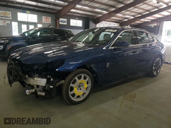 2024 BMW 5 Series 530i xDrive with VIN WBA53FJ07RCR78518, listed as a Copart auction lot 66677864 with 1,000 mi miles and Salvage Title. Bid and sale history available at carsss.com. Image 1.