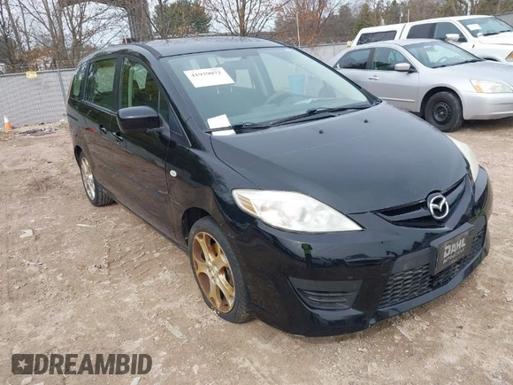 2009 Mazda 5 Touring with VIN JM1CR29L990352678, listed as a IAAI auction lot 41939072 with 158,807 mi miles. Bid and sale history available at carsss.com. Image 1.