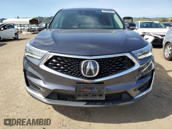 2021 Acura RDX w/Technology Package with VIN 5J8TC2H59ML038526, listed as a Copart auction lot 49904055 with 31,422 mi miles and Salvage Title. Bid and sale history available at carsss.com. Image 5.