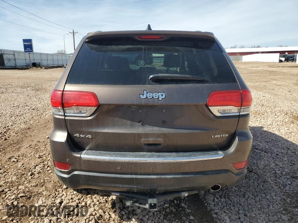 2017 Jeep Grand Cherokee Limited with VIN 1C4RJFBG2HC735056, listed as a Copart auction lot 48378815 with 116,212 mi miles and Salvage Title. Bid and sale history available at carsss.com. Image 6.