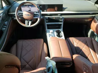 2025 Genesis GV80 Prestige with VIN KMUHEESC2SU213789, listed as a Copart auction lot 80718504 with 6,644 mi miles and Salvage Title. Bid and sale history available at DreamBid. Image 8.
