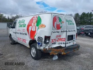 2012 Ford Econoline Cargo Commercial with VIN 1FTNE1EW6CDA93498, listed as a IAAI auction lot 42041801 with 105,555 mi miles and . Bid and sale history available at carsss.com. Image 6.
