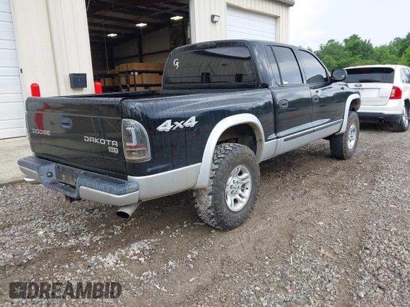 2004 Dodge Dakota SLT z VIN 1D7HG48N94S740006, wystawiony jako IAAI lot #42241181 z przebiegiem 221 192 mil mil oraz . Historia ofert i sprzedaży dostępna na DreamBid. Obrazek 4.