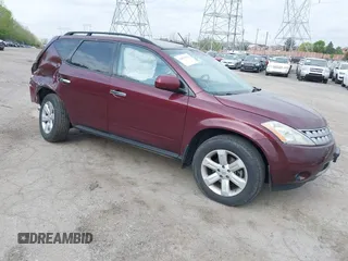 2007 Nissan Murano S with VIN JN8AZ08W47W601653, listed as a IAAI auction lot 42074179 with 138,257 mi miles and . Bid and sale history available at DreamBid. Image 1.