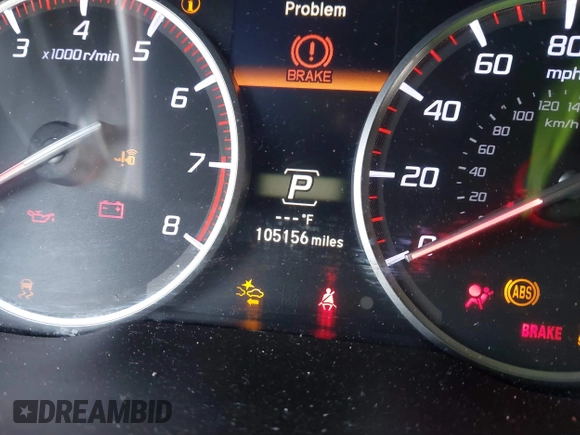 2016 Acura ILX w/Premium/A-SPEC Pkg with VIN 19UDE2F89GA004453, listed as a IAAI auction lot 41528673 with 105,156 mi miles. Bid and sale history available at carsss.com. Image 7.