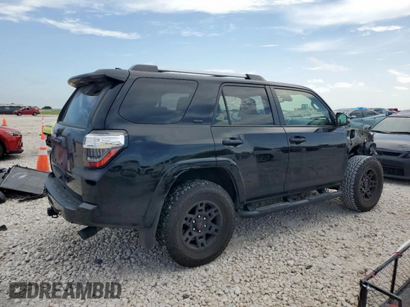 2022 Toyota 4Runner SR5 Premium with VIN JTEFU5JR7N5277145, listed as a Copart auction lot 65280775 with 23,075 mi miles and Salvage title. Bid and sale history available at DreamBid. Image 3.